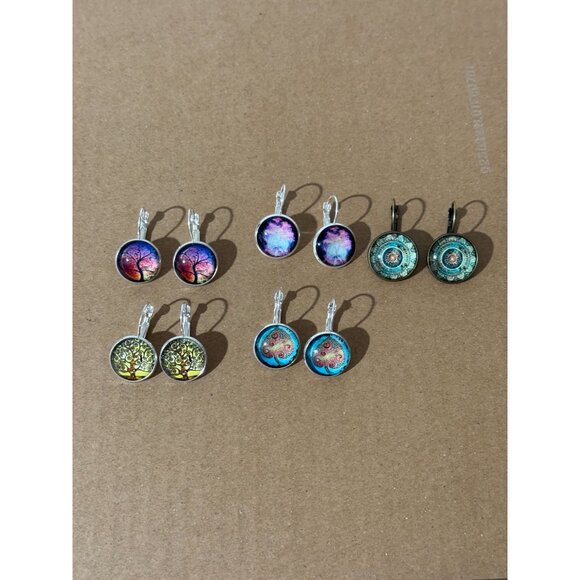 Beonon 5pcs Assorted Pierced Earrings Set – DIY Jewelry Set for Women - Picture 1 of 5